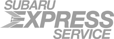 Subaru Express Service wordmark for fast maintenance at North Fort Lauderdale Subaru in Fort Lauderdale, FL.